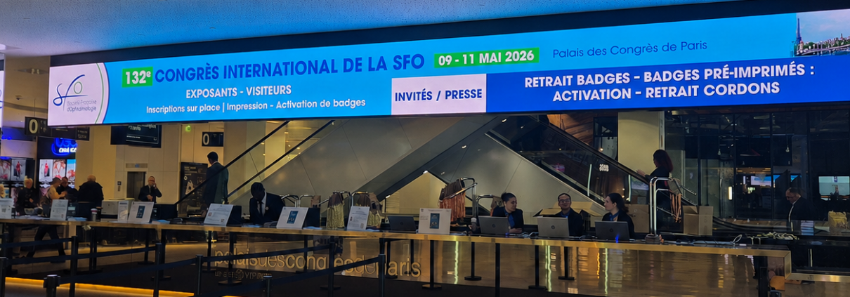 Information visuelle sur le Congrès SFO 2026.